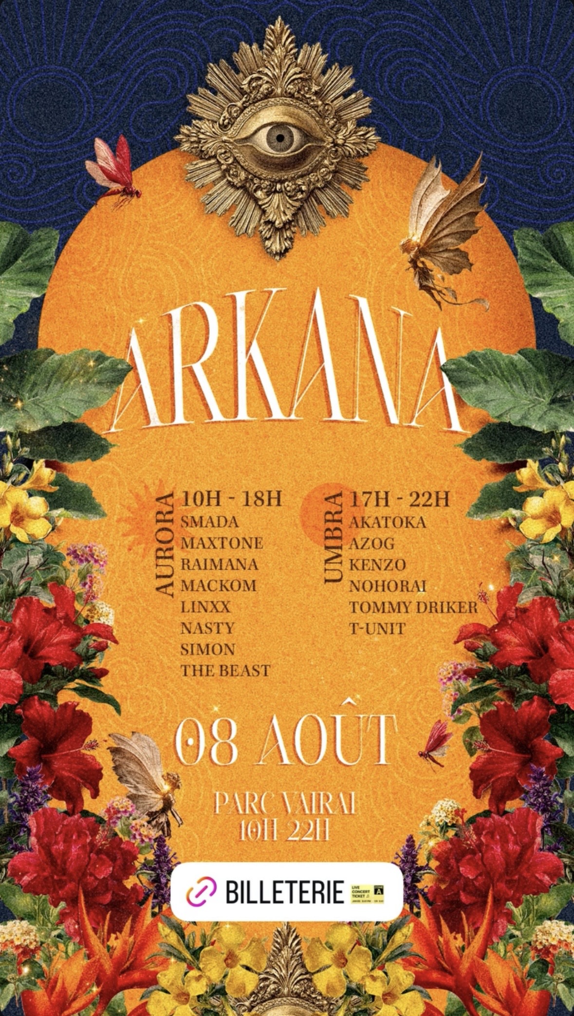 Story Arkana : affiche et lien billetterie